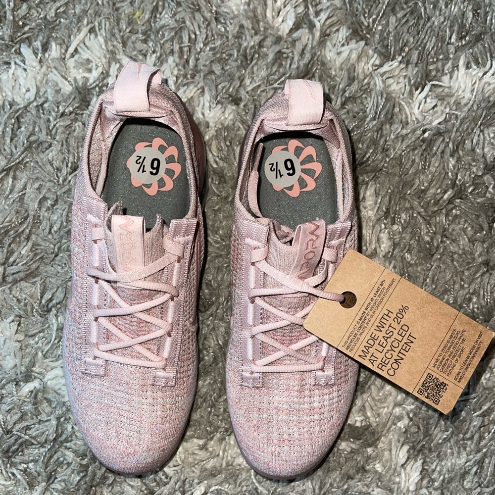 Nike AIR VAPORMAX 2021 FLYKNIT Pink Oxford/Pink Oxford-rose Whisper sneaker - Picture 9 of 13